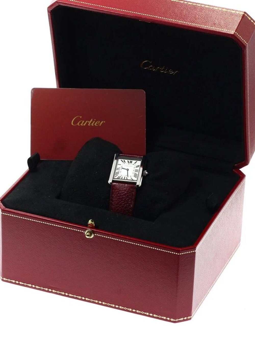CARTIER Tank solo SM WSTA0030 Silver Dial Quartz Ladies Watch_956822 - Picture 2 of 7